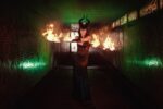 prestation éventail de feu en région parisienne